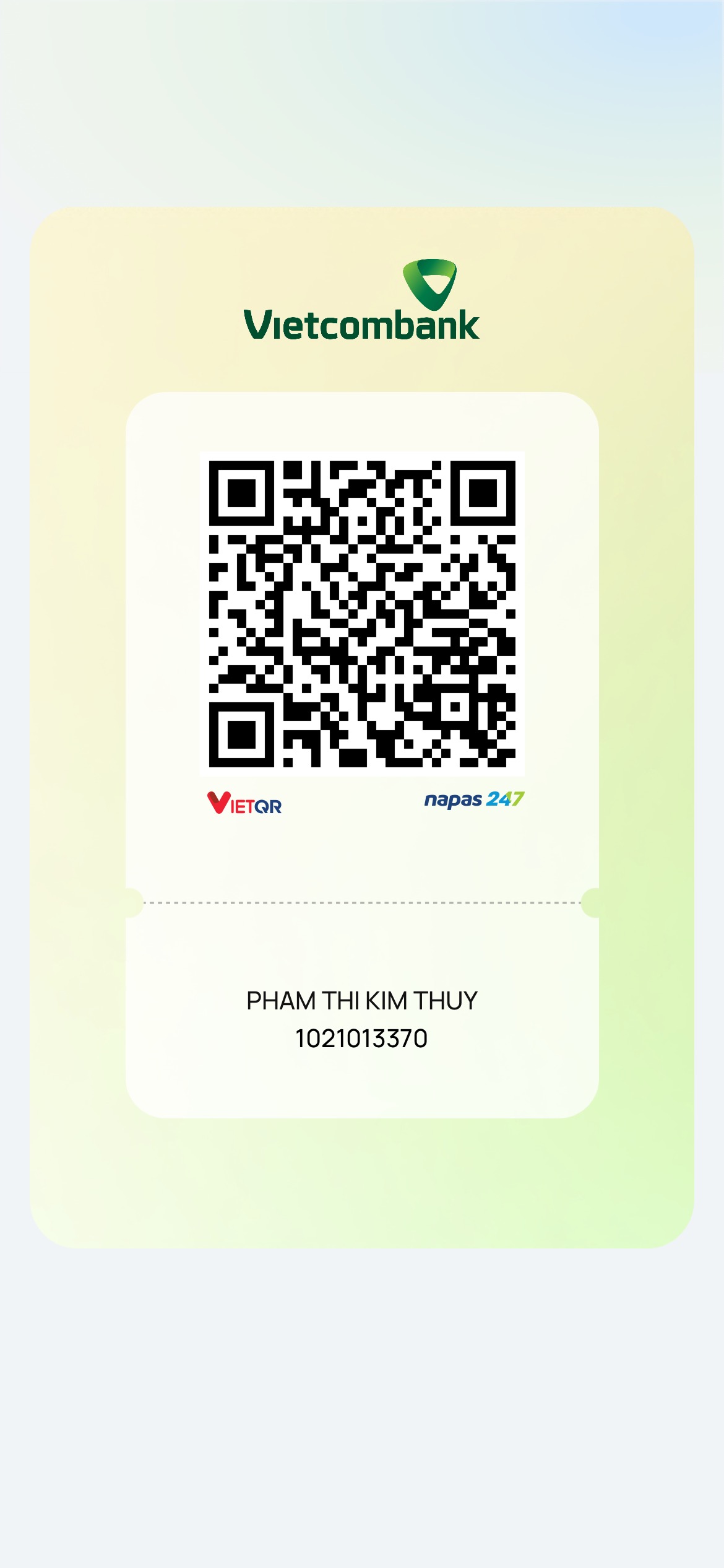 Mã QR cô dâu