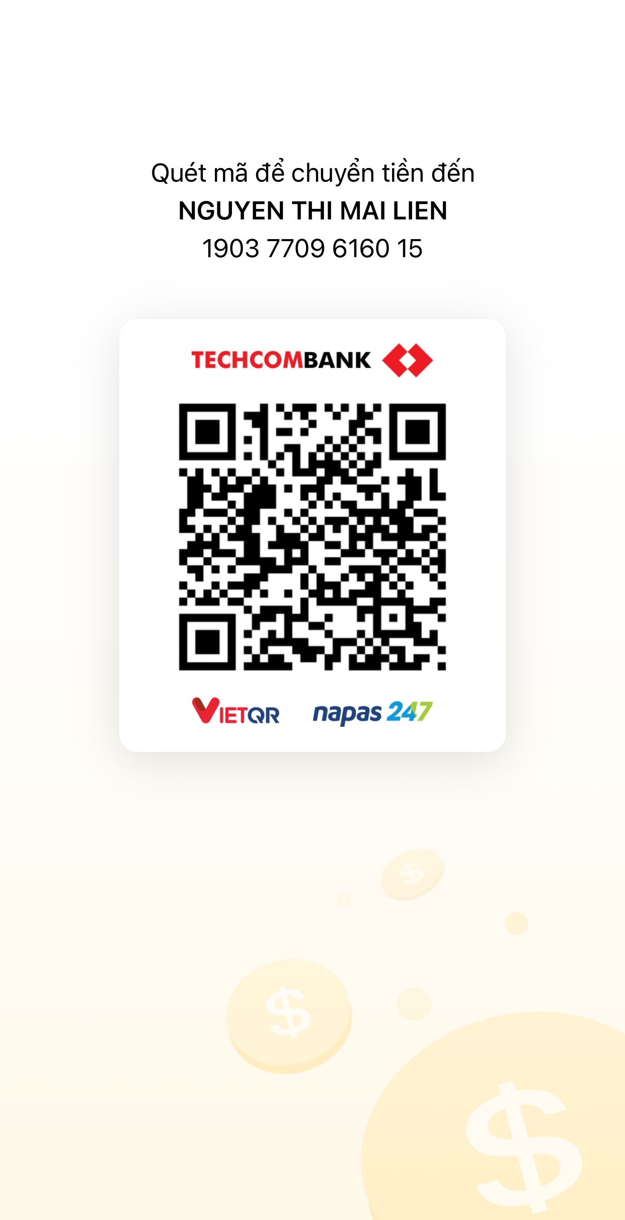 Mã QR cô dâu