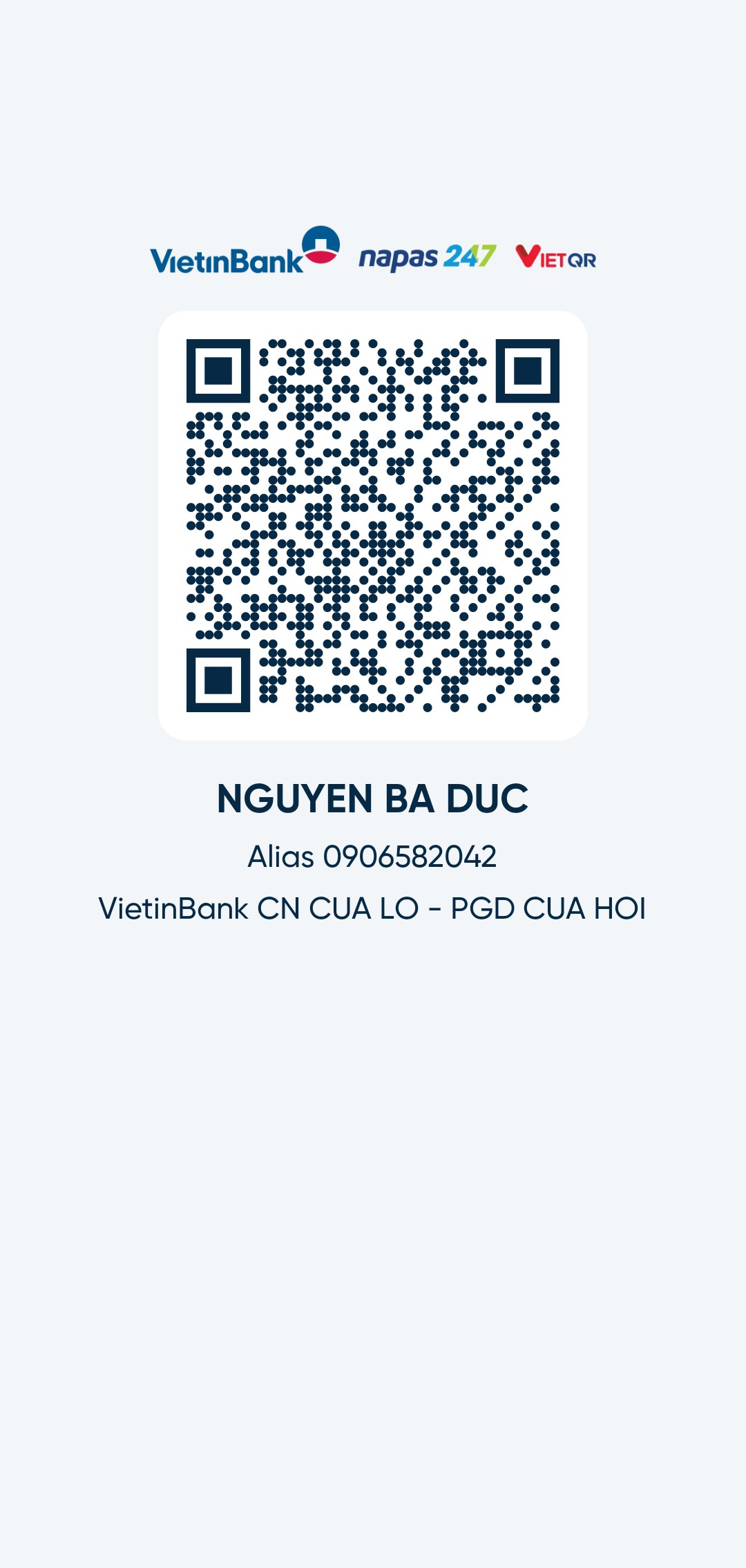 Mã QR chú rễ