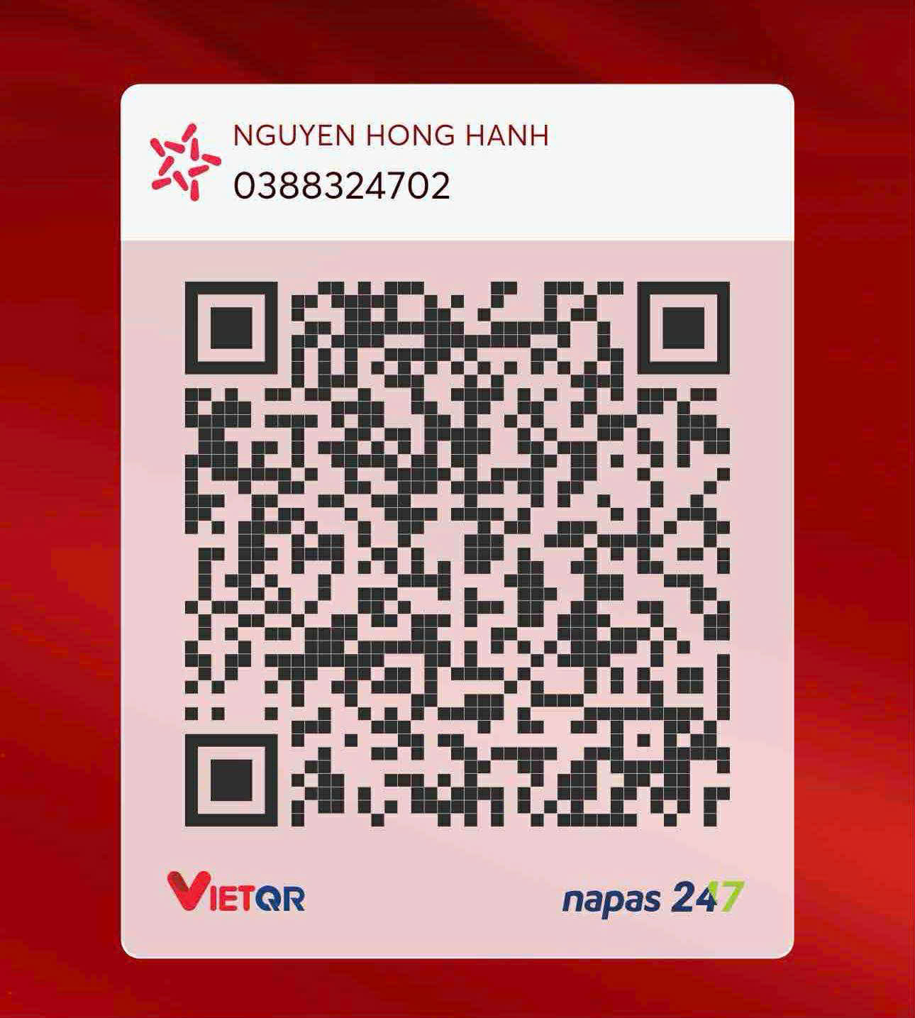 Mã QR cô dâu