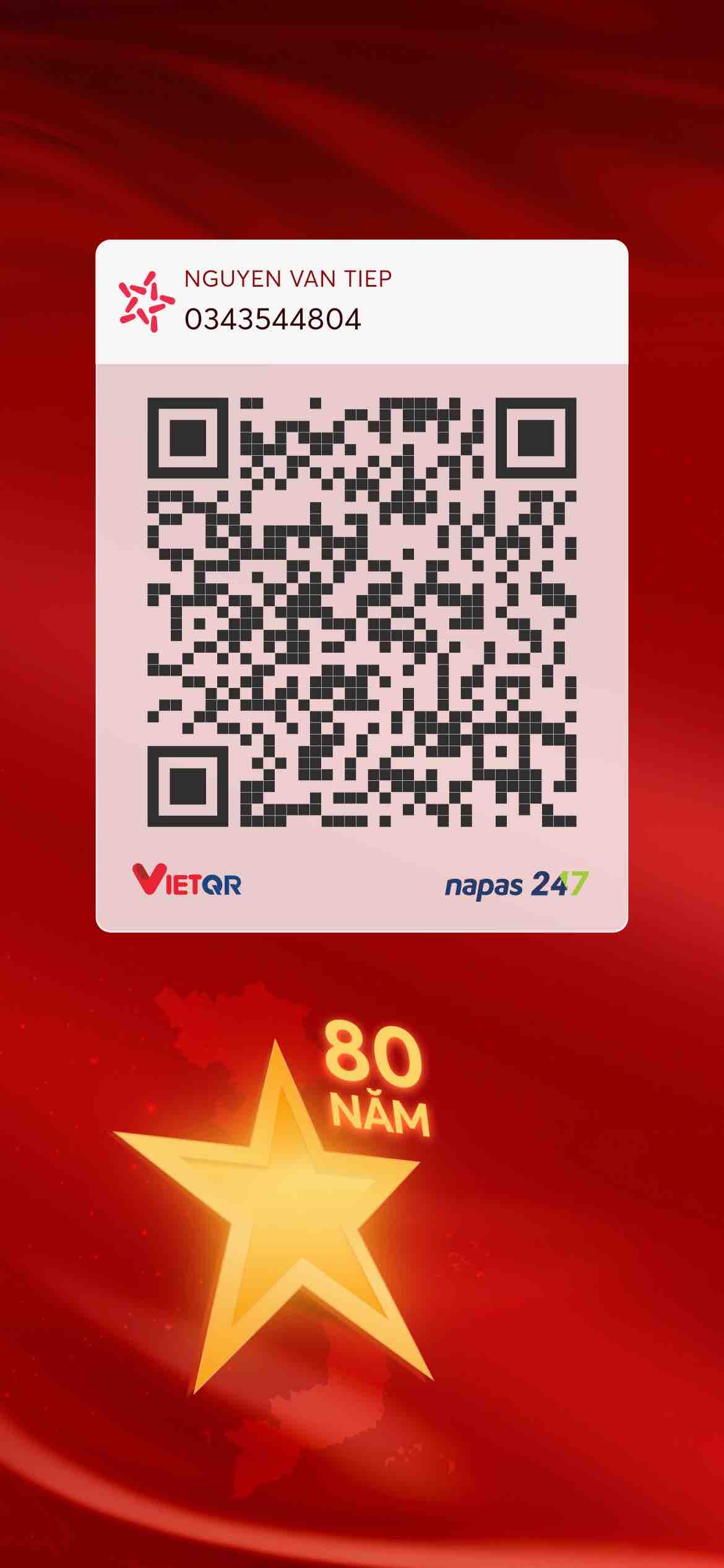 Mã QR chú rễ