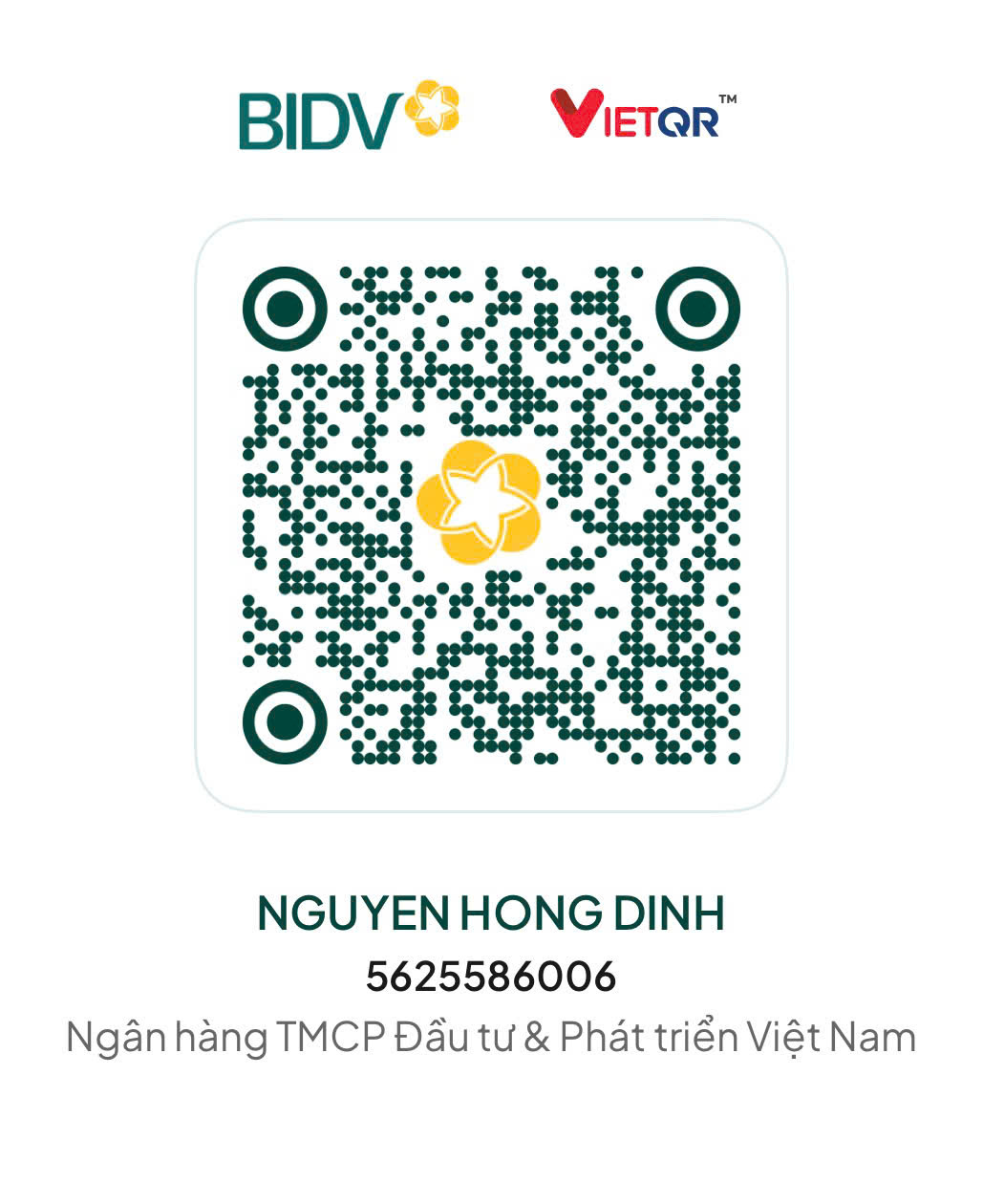 Mã QR chú rễ